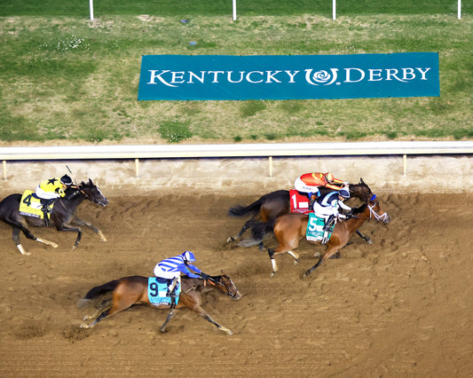 ALWAYS A RUNNER - 050126 - Race 13 - CD  The Longines Kentucky Oaks G1 - 152nd Running - Stretch Drive Aerial 04
