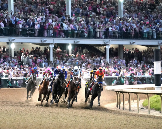 ALWAYS A RUNNER - 050126 - Race 13 - CD  The Longines Kentucky Oaks G1 - 152nd Running - Turn 02