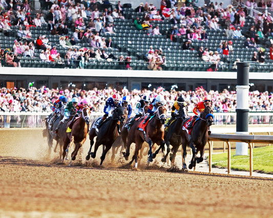 ALWAYS A RUNNER - 050126 - Race 13 - CD  The Longines Kentucky Oaks G1 - 152nd Running - Turn To Backstretch 01