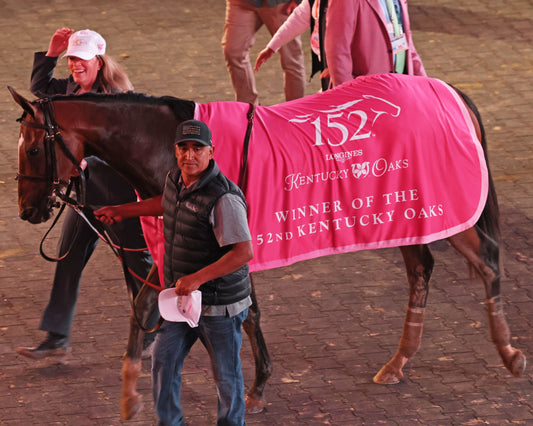 ALWAYS A RUNNER - 050126 - Race 13 - CD  The Longines Kentucky Oaks G1 - 152nd Running - Winners Circle 05 - Coady Media - Kurtis Coady Photography