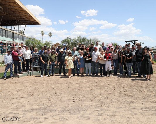 CAPS AND CARNAGE - Turf Paradise Open Spring Futurity - 05-02-26 - R09 - TUP - Presentation - Coady Media - Kurtis Coady Photography