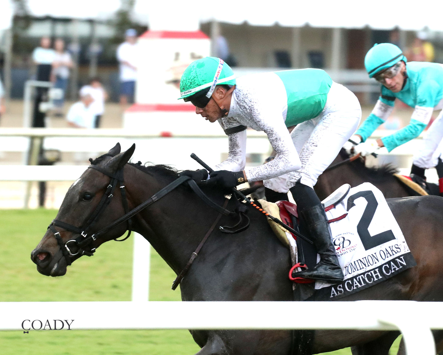 AS CATCH CAN - The Old Dominion Oaks - 09-06-25 - R09 - CNL - Inside Finish 01 - Coady Media - Kurtis Coady Photography