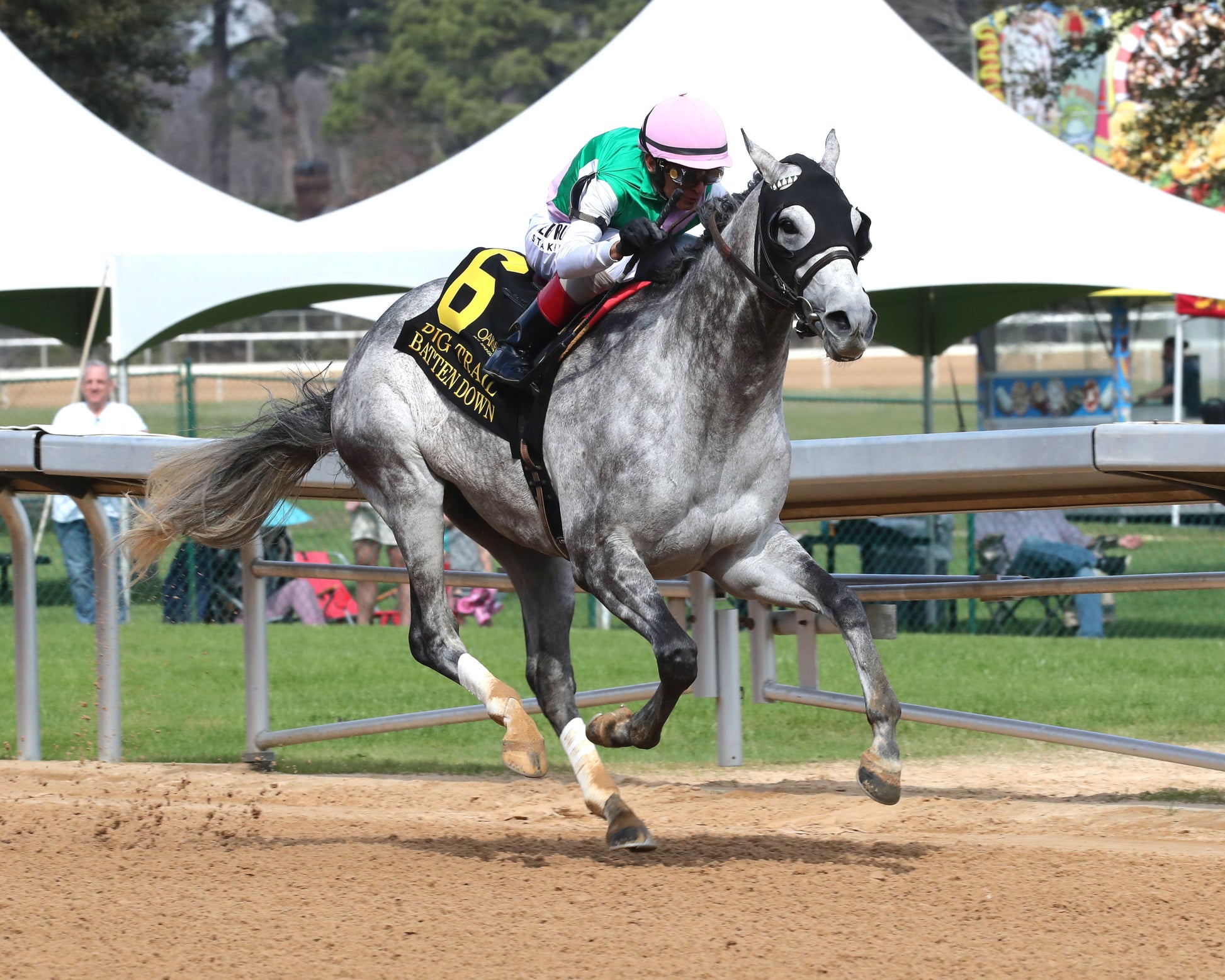 BATTEN DOWN - Pig Trail Overnight Stakes - 03-01-26 - R05 - OP - Finish 02 - Coady Media - Kurtis Coady Photography