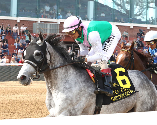 BATTEN DOWN - Pig Trail Overnight Stakes - 03-01-26 - R05 - OP - Inside First Pass 01 - Coady Media - Kurtis Coady Photography