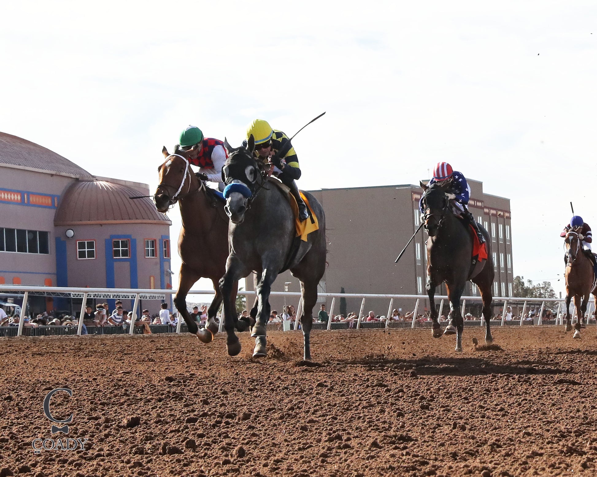 BOTTLE OF ROUGE - Sunland Park Oaks - 23rd Running - 02-15-26 - R07 - Sunland Park - Under Rail - Coady Media - Kurtis Coady Photography