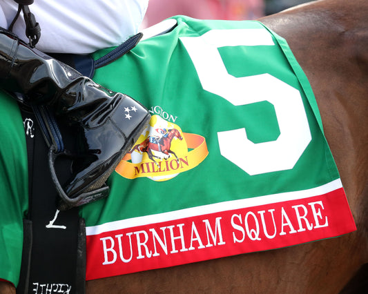 BURNHAM SQUARE - The Arlington Million G1 - 08-01-26 - R11 - CNL - Saddle Towel 01