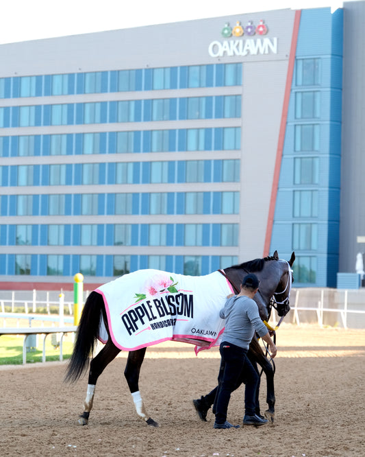 CLARET BERET - Apple Blossom Handicap G1 - 04-11-26 - R10 - OP - Blanket 01 - Coady Media - Kurtis Coady Photography
