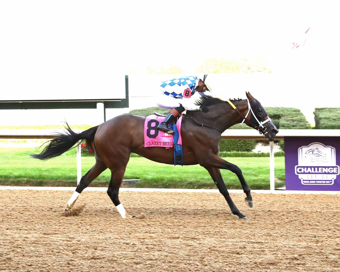 CLARET BERET - Apple Blossom Handicap G1 - 04-11-26 - R10 - OP - Finish 01 - Coady Media - Kurtis Coady Photography