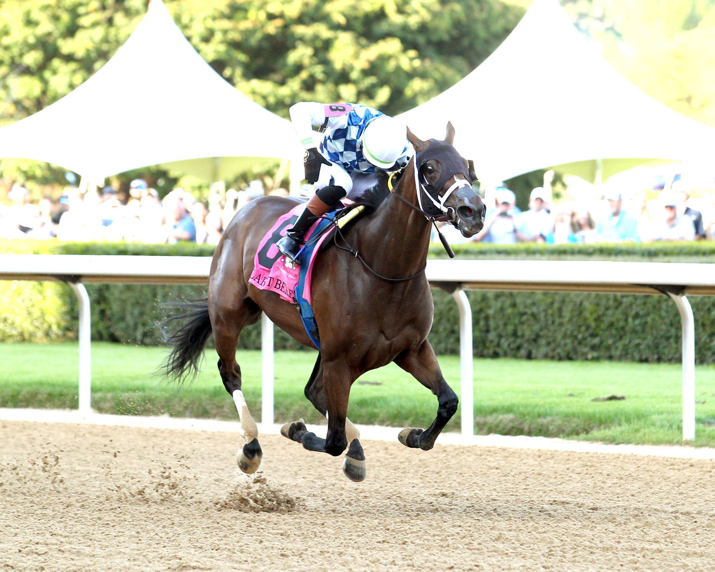 CLARET BERET - Apple Blossom Handicap G1 - 04-11-26 - R10 - OP - Finish 02 - Coady Media - Kurtis Coady Photography