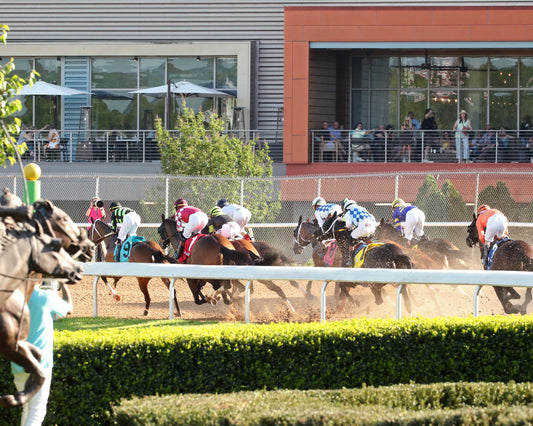 CLARET BERET - Apple Blossom Handicap G1 - 04-11-26 - R10 - OP - First Turn 01 - Coady Media - Kurtis Coady Photography