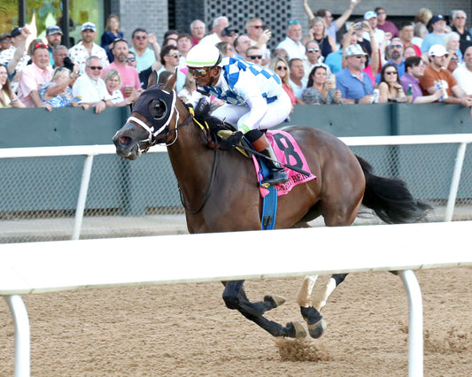 CLARET BERET - Apple Blossom Handicap G1 - 04-11-26 - R10 - OP - Inside Finish 02 - Coady Media - Kurtis Coady Photography