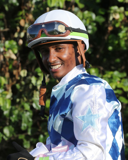 CLARET BERET - Apple Blossom Handicap G1 - 04-11-26 - R10 - OP - Micah Husbands 01 - Coady Media - Kurtis Coady Photography
