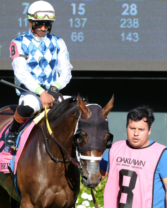 CLARET BERET - Apple Blossom Handicap G1 - 04-11-26 - R10 - OP - Paddock 03 - Coady Media - Kurtis Coady Photography