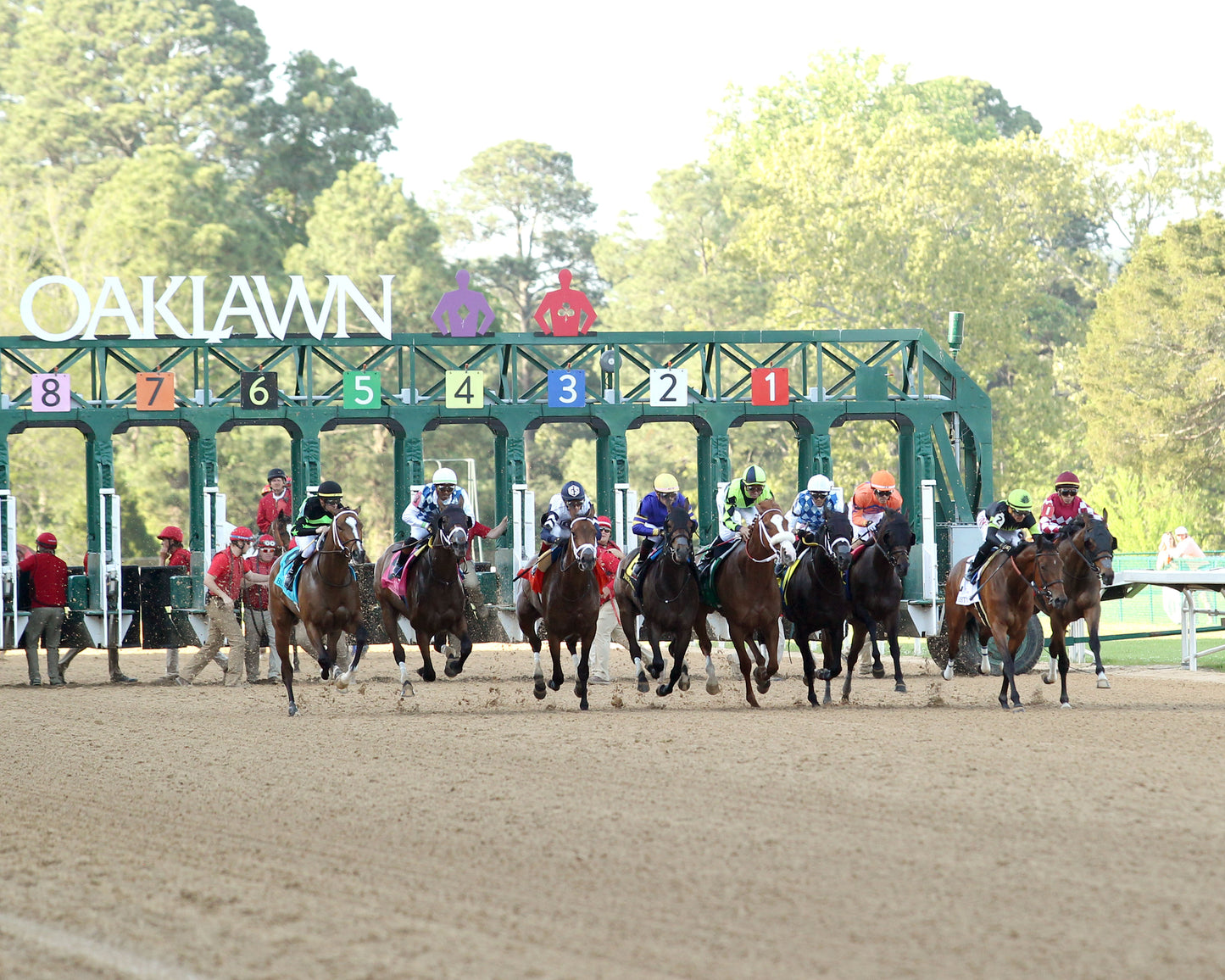 CLARET BERET - Apple Blossom Handicap G1 - 04-11-26 - R10 - OP - Start 03 - Coady Media - Kurtis Coady Photography