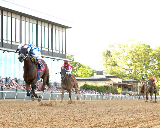CLARET BERET - Apple Blossom Handicap G1 - 04-11-26 - R10 - OP - Under Rail 01 - Coady Media - Kurtis Coady Photography