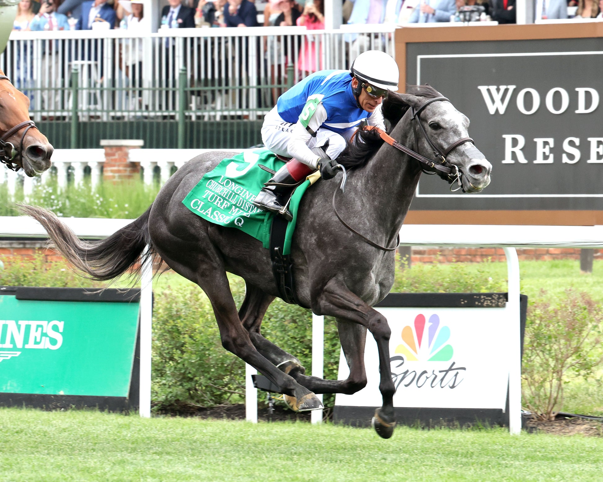 CLASSIC Q - The Longines Churchill Distaff Turf Mile G2 - 05-02-26 - R07 - Churchill Downs - Finish 02 - Coady Media - Kurtis Coady Photography