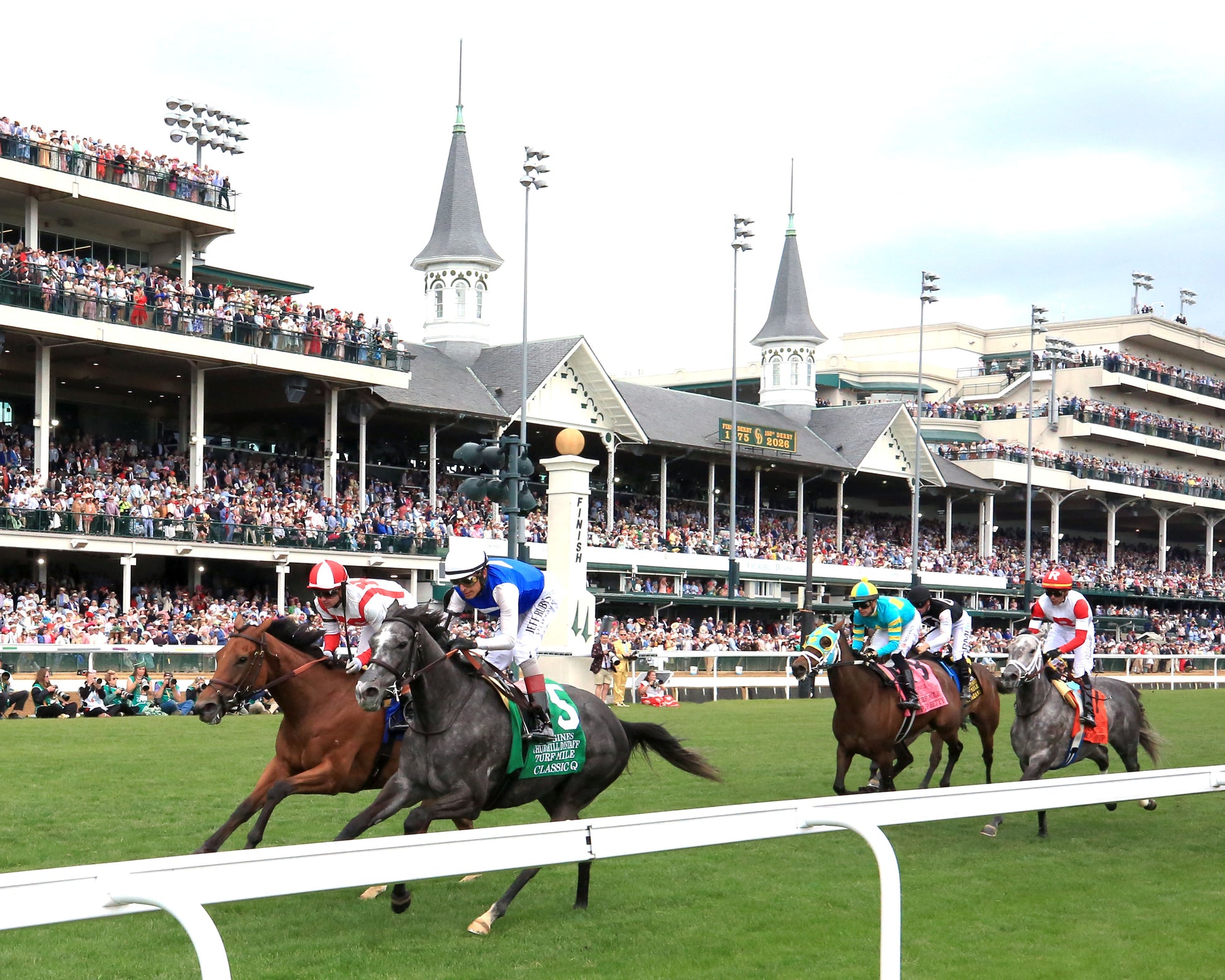 CLASSIC Q - The Longines Churchill Distaff Turf Mile G2 - 05-02-26 - R07 - Churchill Downs - Inside Celebration 01 - Coady Media - Kurtis Coady Photography