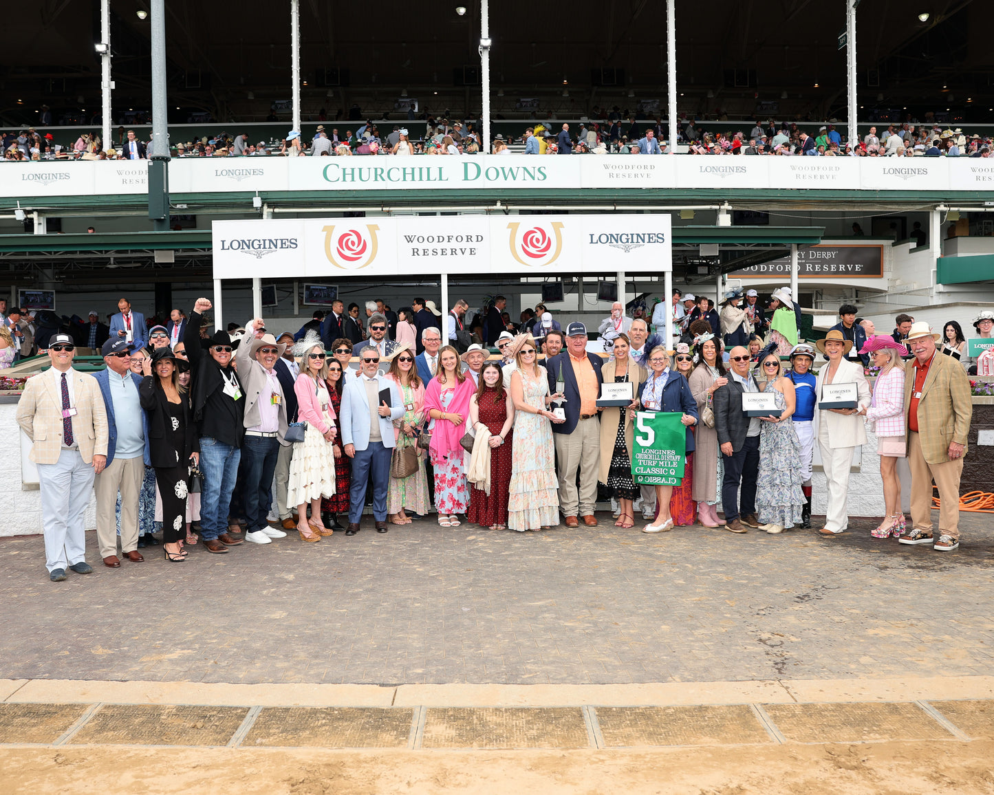CLASSIC Q - The Longines Churchill Distaff Turf Mile G2 - 05-02-26 - R07 - Churchill Downs - Presentation 01 - Coady Media - Kurtis Coady Photography