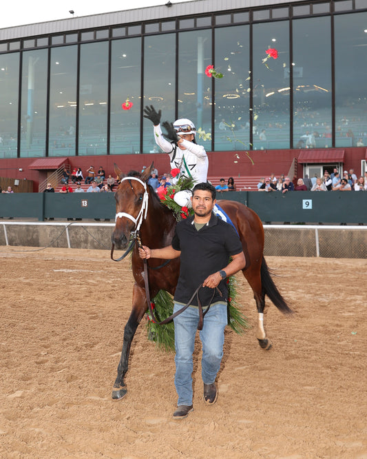 CLASS PRESIDENT - Rebel Stakes G2 - 03-01-26 - R11 - OP - Celebration 01 - Coady Media - Kurtis Coady Photography