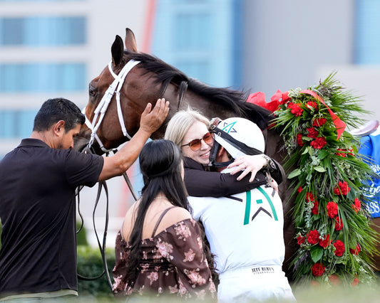CLASS PRESIDENT - Rebel Stakes G2 - 03-01-26 - R11 - OP - Celebration 05 - Coady Media - Kurtis Coady Photography