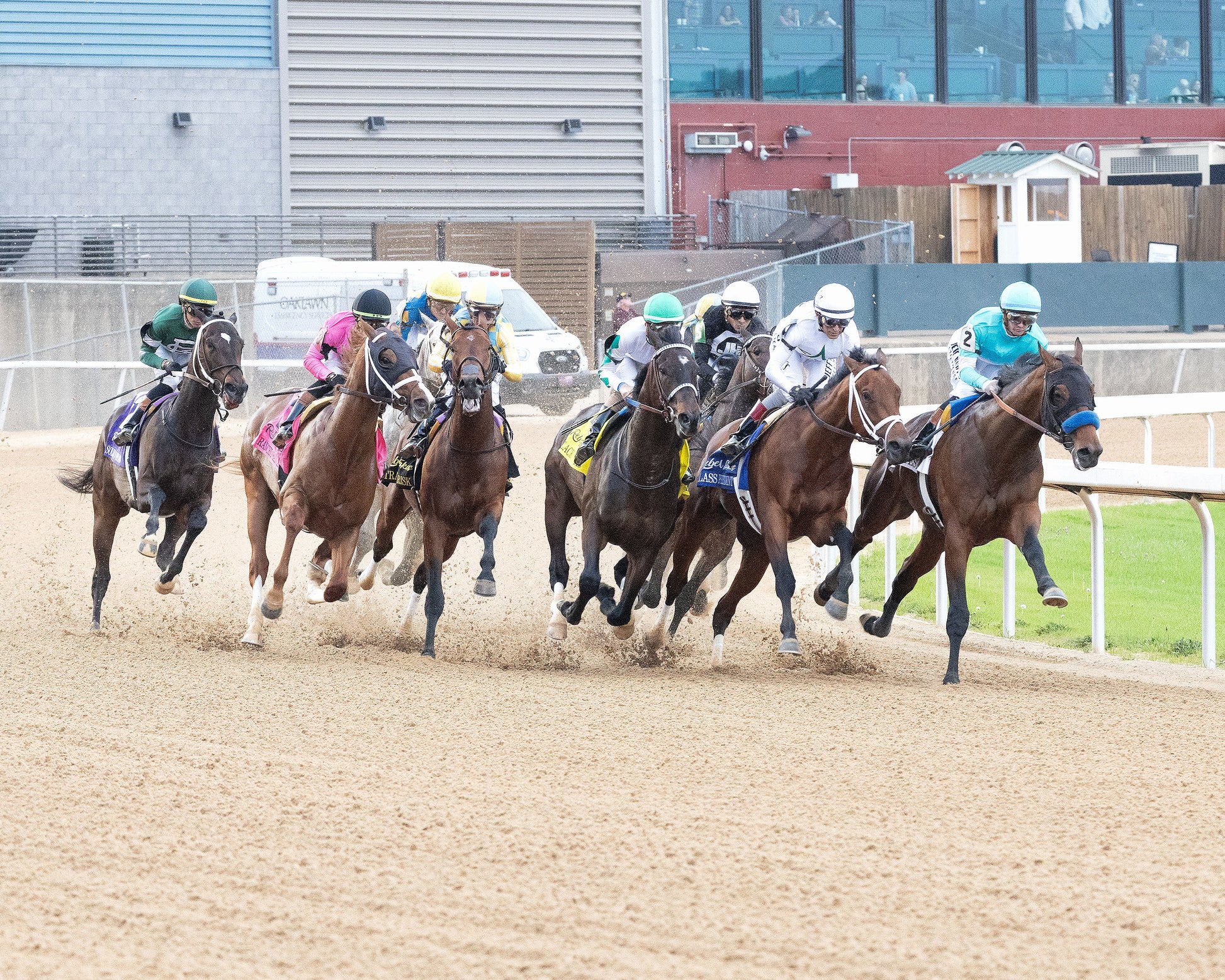 CLASS PRESIDENT - Rebel Stakes G2 - 03-01-26 - R11 - OP - First Turn 01 - Coady Media - Kurtis Coady Photography