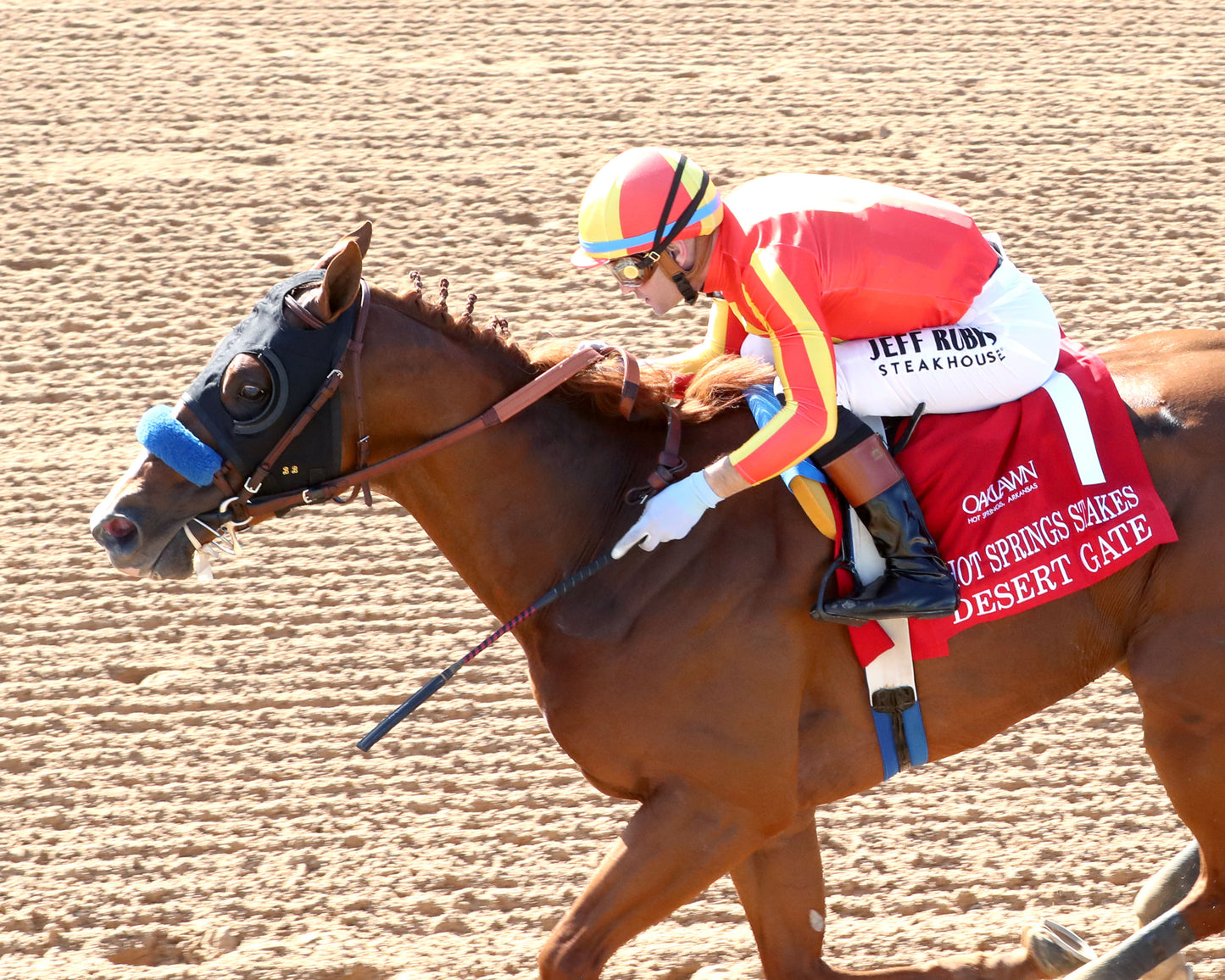 DESERT GATE - The Hot Springs Stakes - 03-26-26 - R08 - OP - Inside Finish 02 - Coady Media - Kurtis Coady Photography