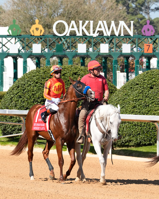 DESERT GATE - The Hot Springs Stakes - 03-26-26 - R08 - OP - Post Parade 03 - Coady Media - Kurtis Coady Photography