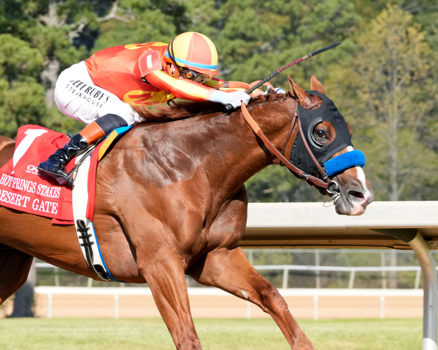 DESERT GATE - The Hot Springs Stakes - 03-26-26 - R08 - OP - Turn 02 - Coady Media - Kurtis Coady Photography