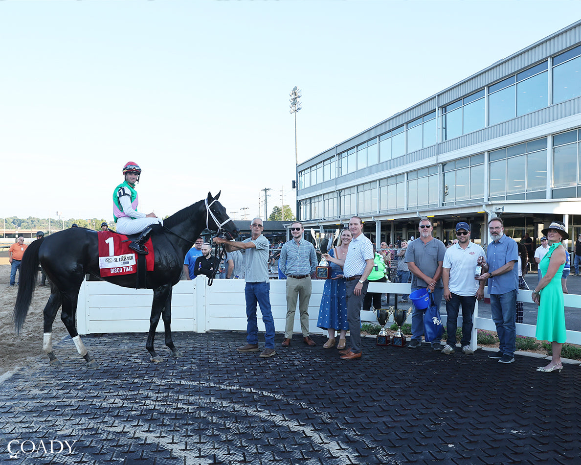 DISCO TIME - The STL Derby Sponsored by FanDuel - 09-19-25 - R08 - FP - Winners Circle 01