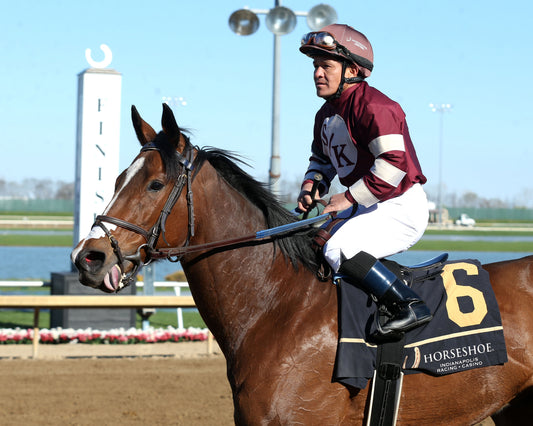 EKATI FLATTER - The Merrill C Roberts Overnight Handicap - 04-07-26 - R07 - Horseshoe Indiana - Come Back 04 - Casey Cable - Coady Media - Kurtis Coady Photography