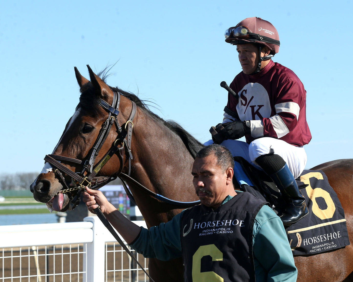 EKATI FLATTER - The Merrill C Roberts Overnight Handicap - 04-07-26 - R07 - Horseshoe Indiana - Paddock 03 - Casey Cable - Coady Media - Kurtis Coady Photography