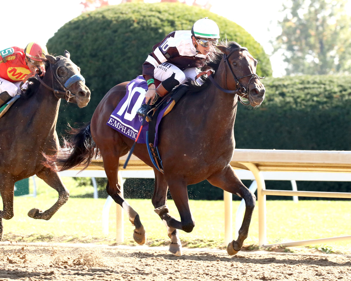 EMPHATIC - Breeders' Cup Juvenile Fillies G1 - 10-30-26 - R07 - Keeneland Race Course - Finish 03 - Renee Torbit - Coady Media - Kurtis Coady Photography