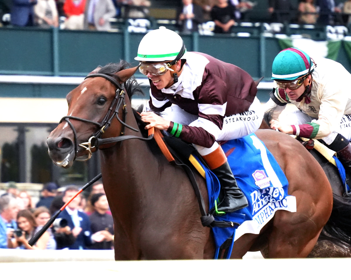 EMPHATIC - 100226 - Race 09 - KEE  The Darley Alcibiades G1 - Inside Finish 01