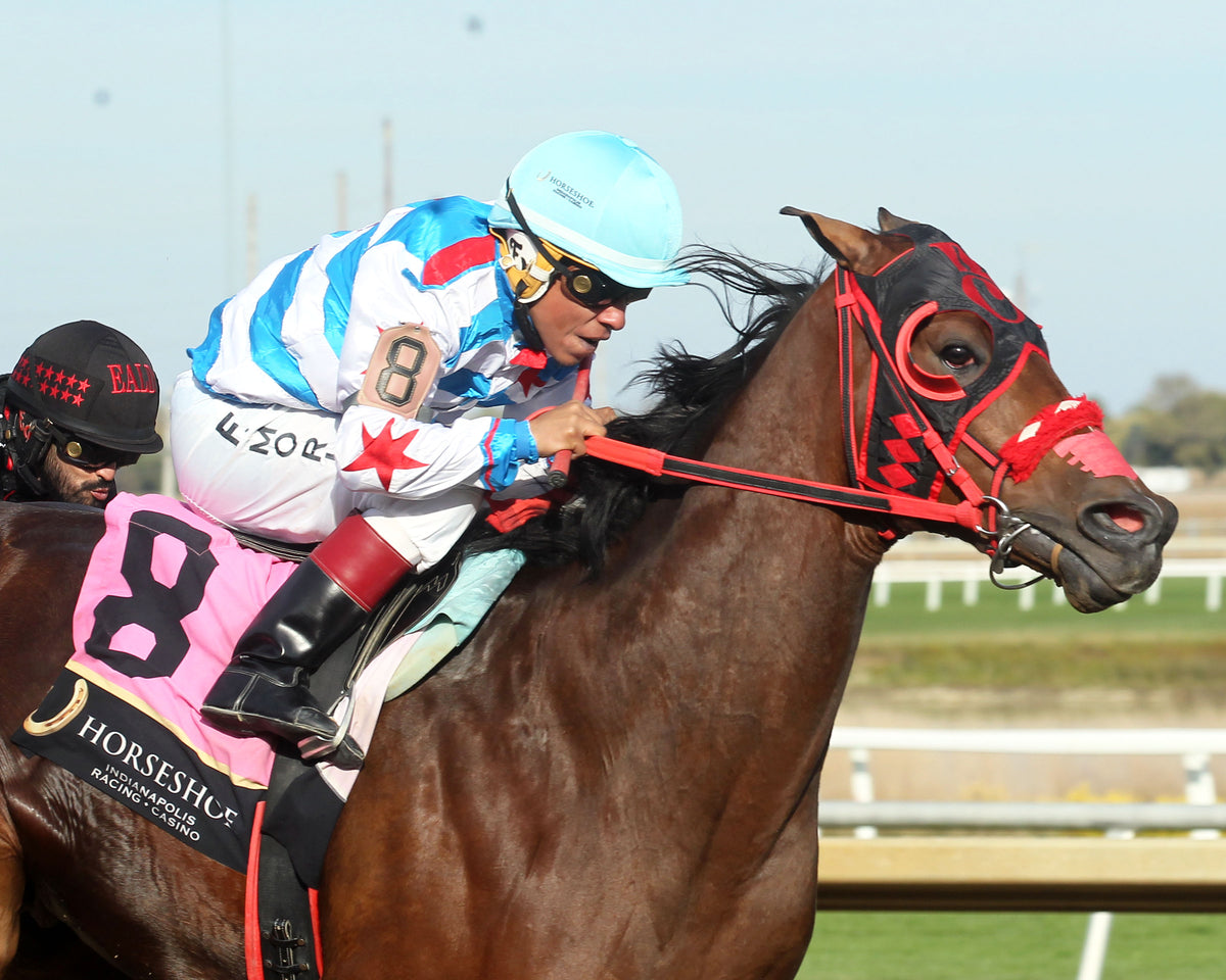 FLYING BEACH - Miss Roxie Little Juvenile Stakes - 10-24-26 - R09 - Horseshoe Indiana - Tight Finish 01 - Casey Cable - Coady Media - Kurtis Coady Photography