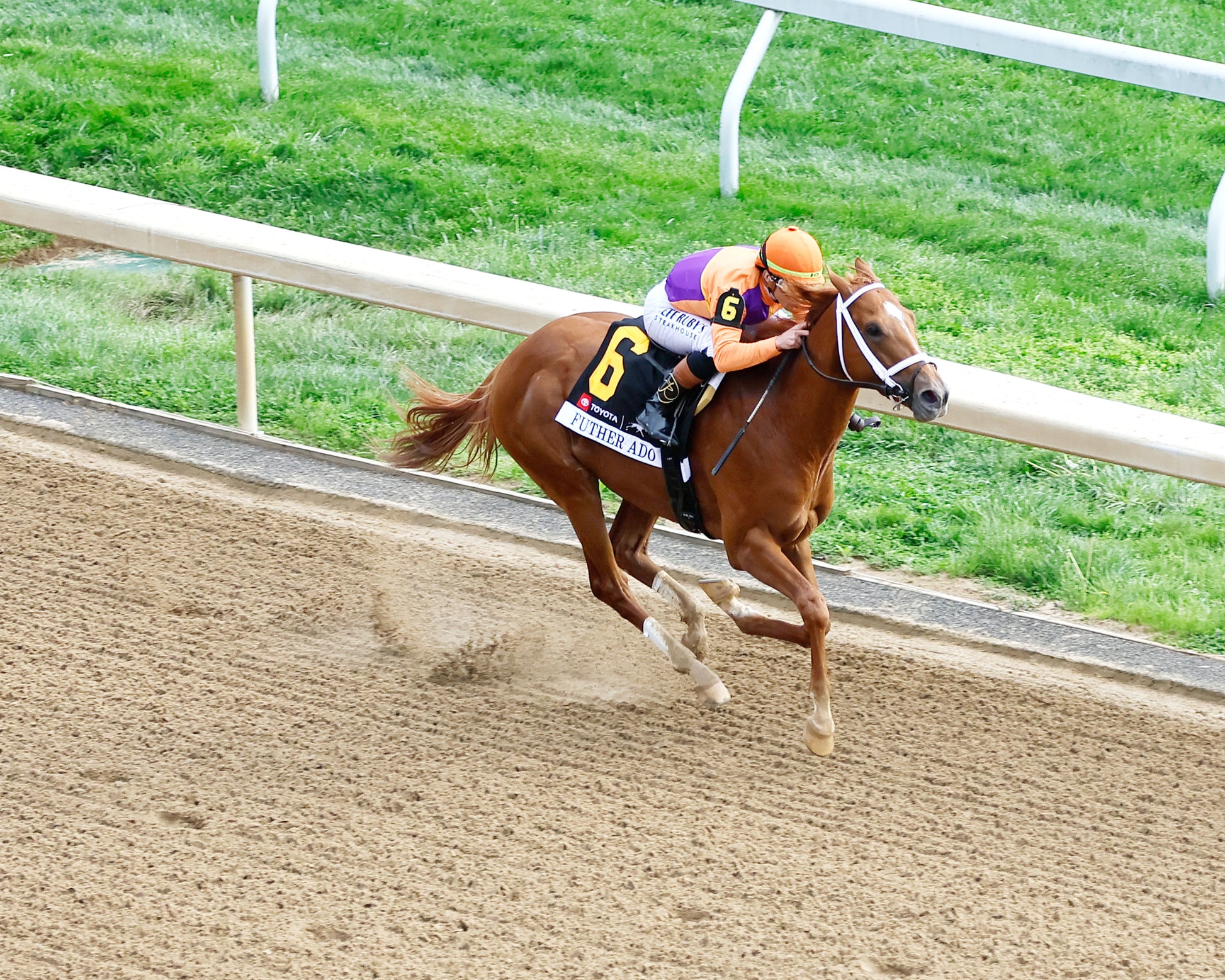FURTHER ADO - The Toyota Blue Grass G1 - 04-04-26 - R11 - KEE - Aerial Finish 01 - Coady Media - Kurtis Coady Photography