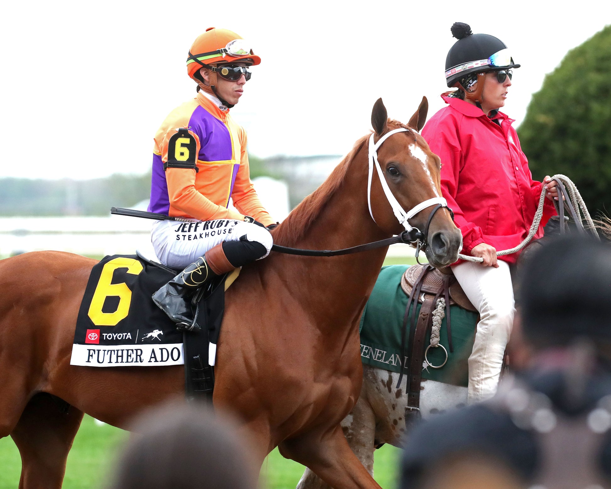FURTHER ADO - The Toyota Blue Grass G1 - 04-04-26 - R11 - KEE - Post Parade 02 - Coady Media - Kurtis Coady Photography