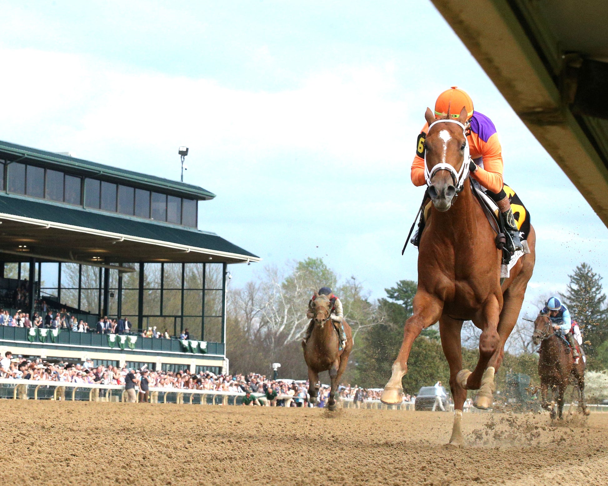 FURTHER ADO - The Toyota Blue Grass G1 - 04-04-26 - R11 - KEE - Under Rail 02 - Coady Media - Kurtis Coady Photography