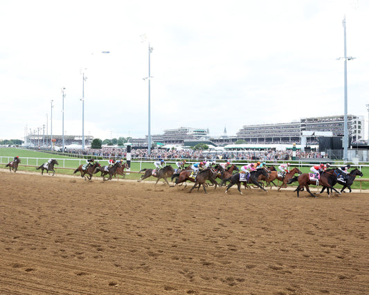 GOLDEN TEMPO - 050226 - Race 12 - CD  The Kentucky Derby G1 - 152nd Running - Final Turn 01 - Coady Media - Kurtis Coady Photography