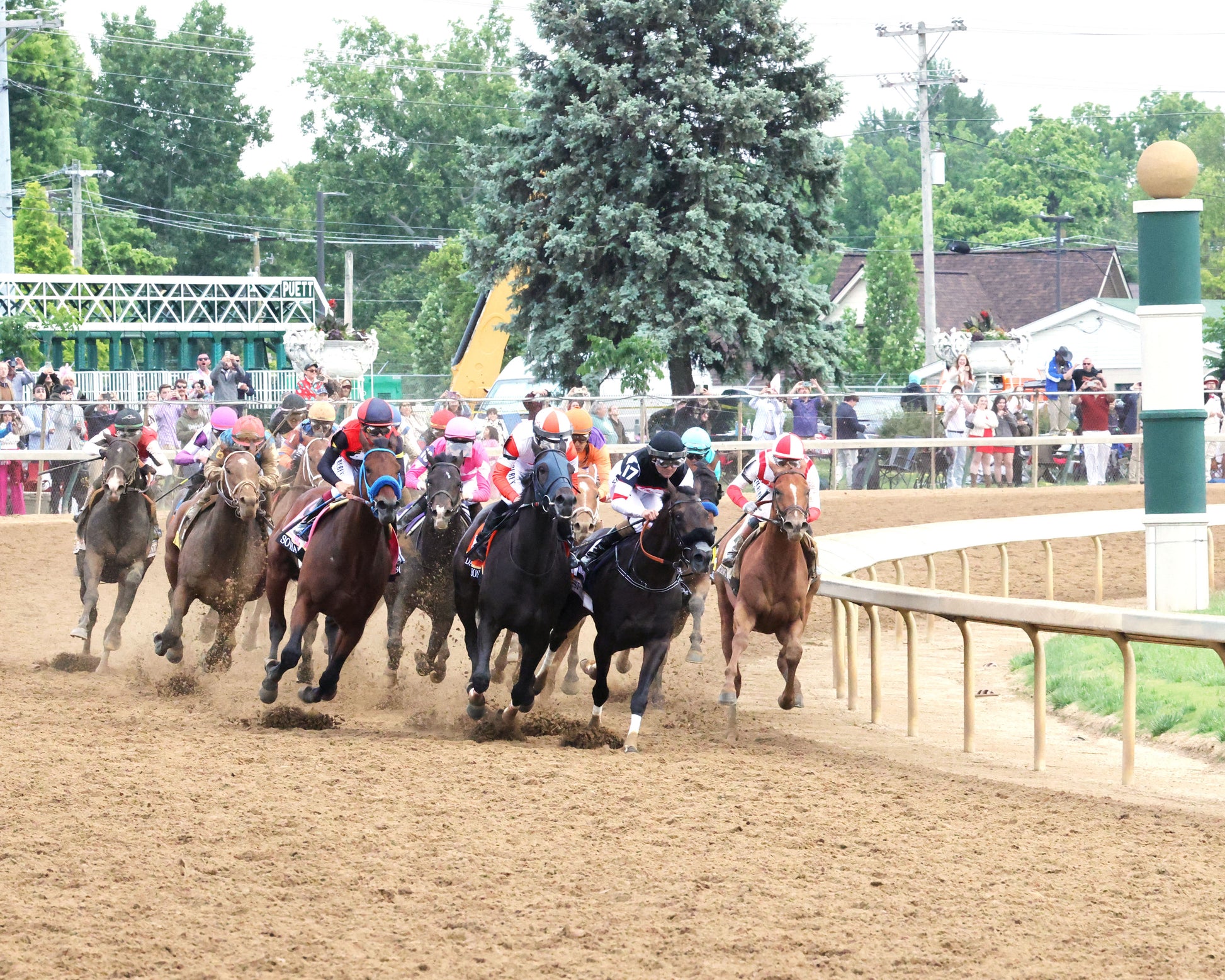 GOLDEN TEMPO - 050226 - Race 12 - CD  The Kentucky Derby G1 - 152nd Running - Final Turn 04 - Coady Media - Kurtis Coady Photography