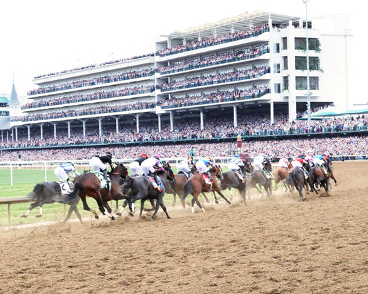 GOLDEN TEMPO - 050226 - Race 12 - CD  The Kentucky Derby G1 - 152nd Running - Final Turn 05 - Coady Media - Kurtis Coady Photography
