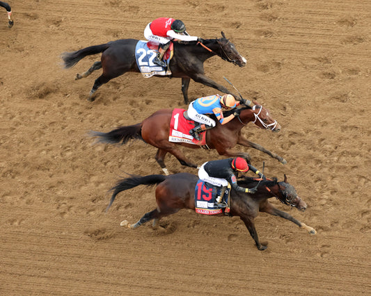 GOLDEN TEMPO - 050226 - Race 12 - CD  The Kentucky Derby G1- 152nd Running - Aerial Finish 01 - Coady Media - Kurtis Coady Photography