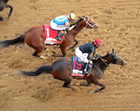 GOLDEN TEMPO - 050226 - Race 12 - CD  The Kentucky Derby G1- 152nd Running - Aerial Finish 02 - Coady Media - Kurtis Coady Photography
