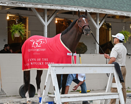 GOLDEN TEMPO - 050226 - Race 12 - CD  The Kentucky Derby G1- 152nd Running - Barn 01 - Coady Media - Kurtis Coady Photography