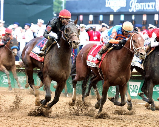 GOLDEN TEMPO - 050226 - Race 12 - CD  The Kentucky Derby G1- 152nd Running - Finish 02 - Coady Media - Kurtis Coady Photography