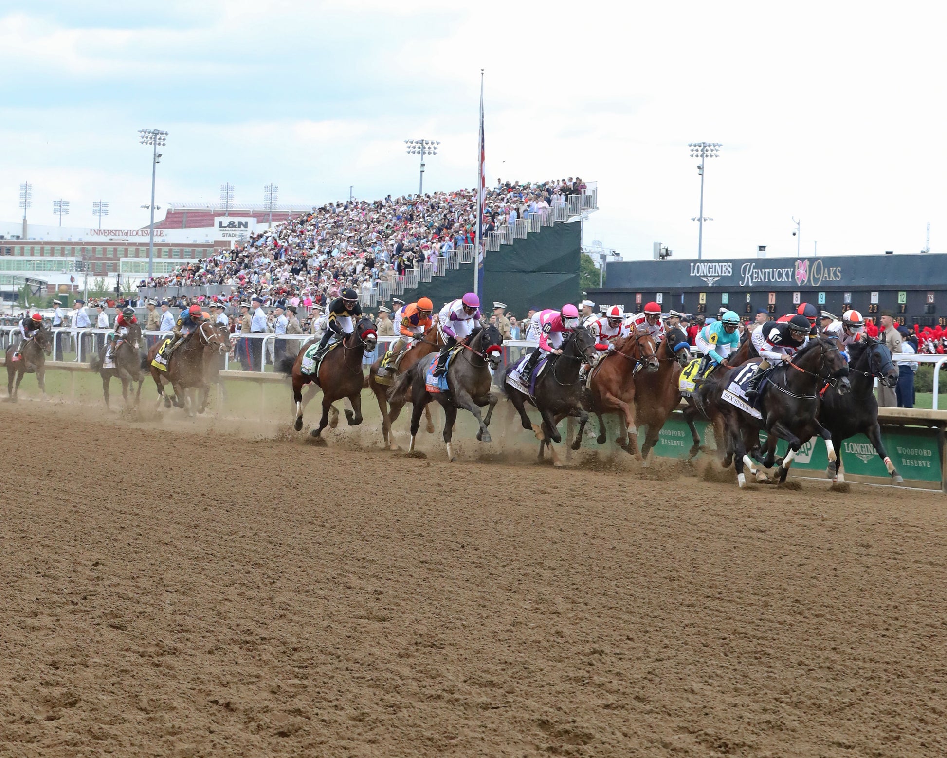 GOLDEN TEMPO - 050226 - Race 12 - CD  The Kentucky Derby G1- 152nd Running - First Pass 01 - Coady Media - Kurtis Coady Photography