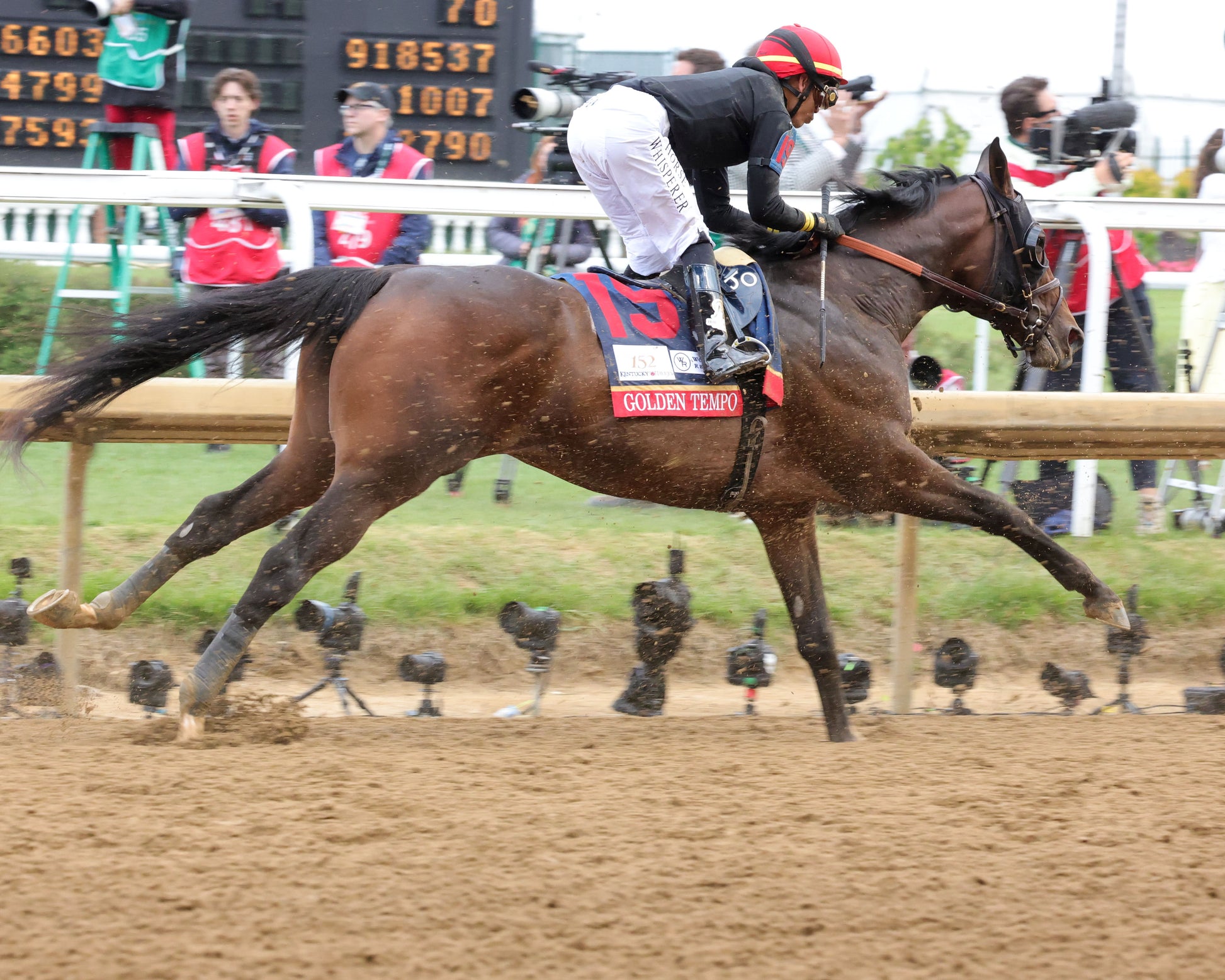 GOLDEN TEMPO - 050226 - Race 12 - CD  The Kentucky Derby G1- 152nd Running - First Pass 03 - Coady Media - Kurtis Coady Photography