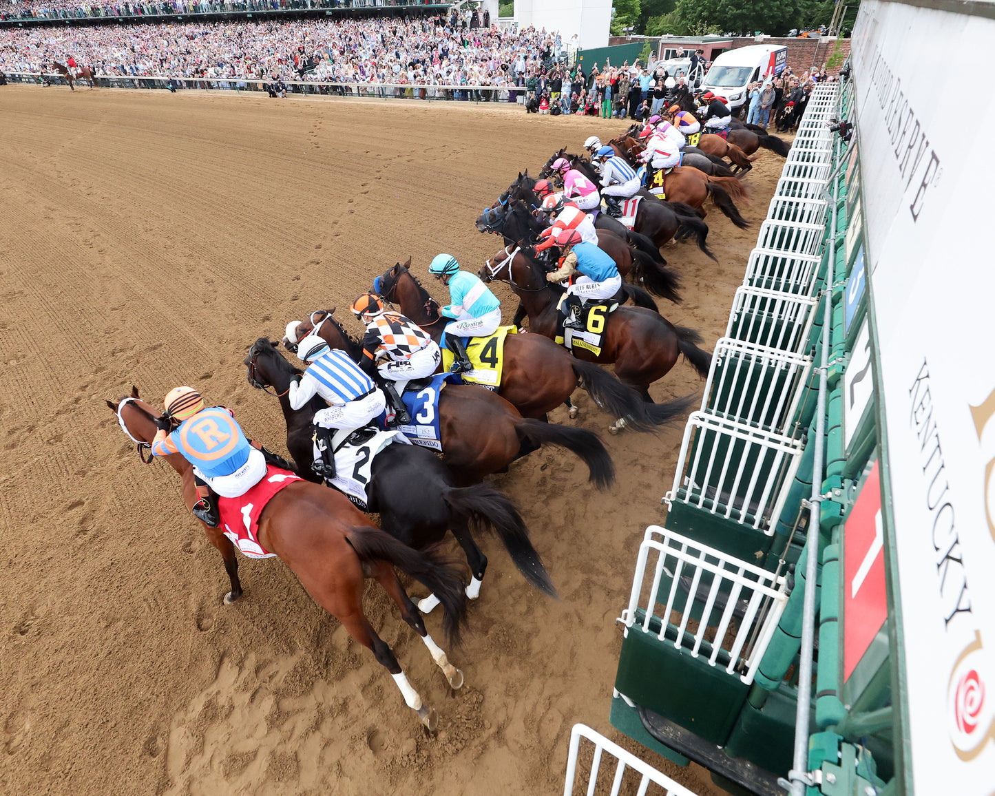 GOLDEN TEMPO - 050226 - Race 12 - CD  The Kentucky Derby G1 - 152nd Running - Gate Start 01 - Coady Media - Kurtis Coady Photography