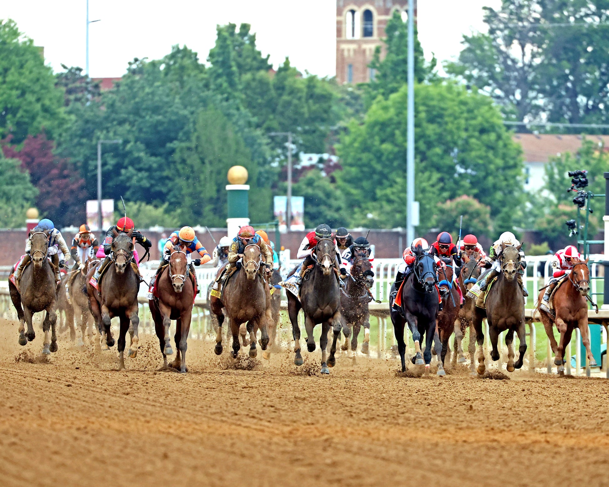 GOLDEN TEMPO - 050226 - Race 12 - CD  The Kentucky Derby G1- 152nd Running - Head On Stretch Drive 01 - Coady Media - Kurtis Coady Photography