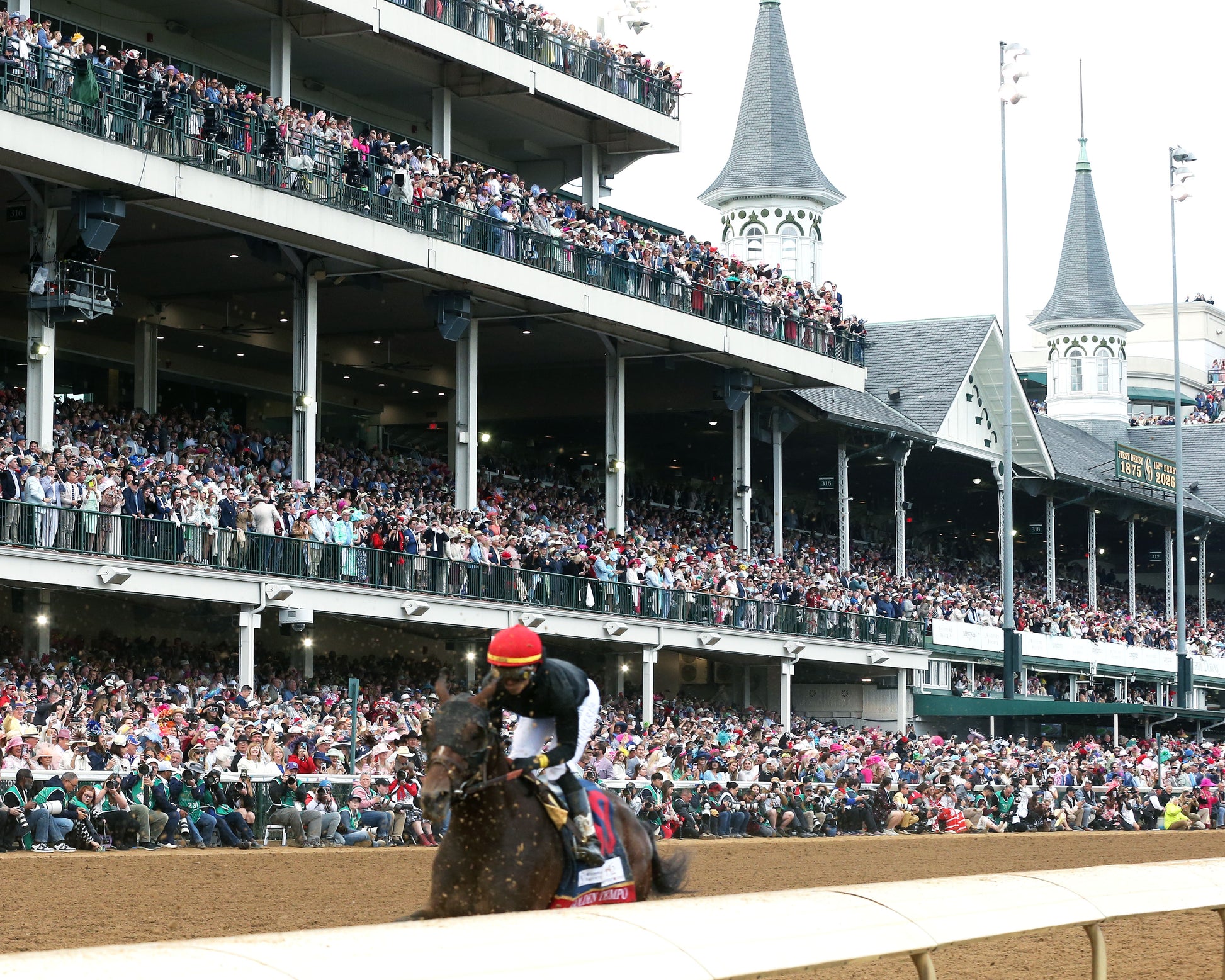 GOLDEN TEMPO - 050226 - Race 12 - CD  The Kentucky Derby G1 - 152nd Running - Inside First Pass 01 - Coady Media - Kurtis Coady Photography