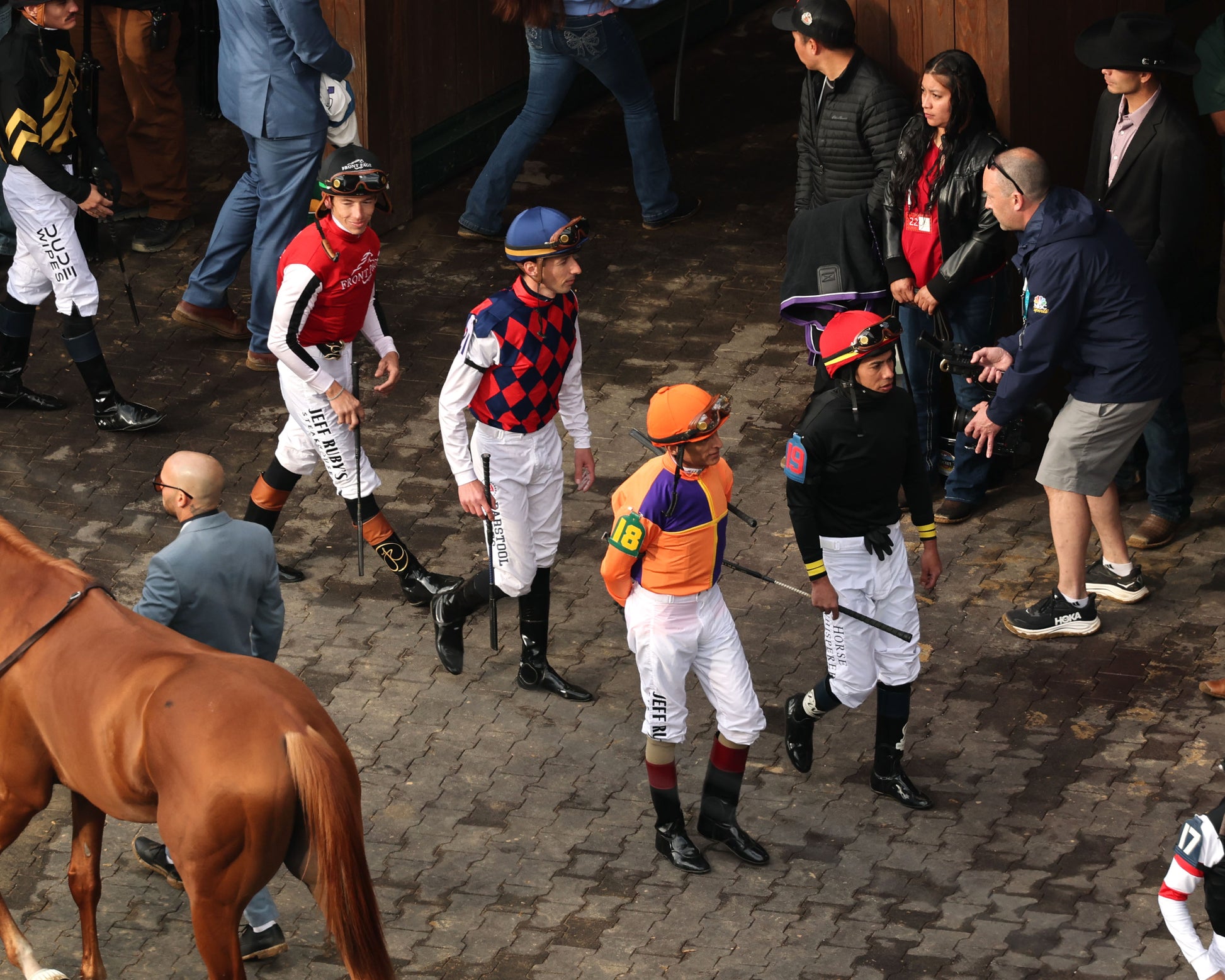 GOLDEN TEMPO - 050226 - Race 12 - CD  The Kentucky Derby G1- 152nd Running - Jockey Walk Over 01 - Coady Media - Kurtis Coady Photography